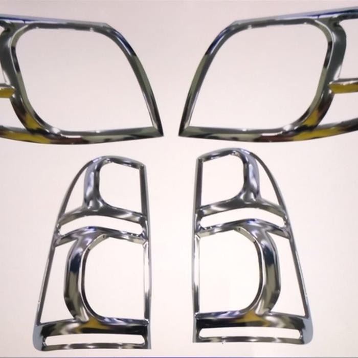 Garnish Lampu Depan Belakang Toyota Hilux 2012-2013-2014
