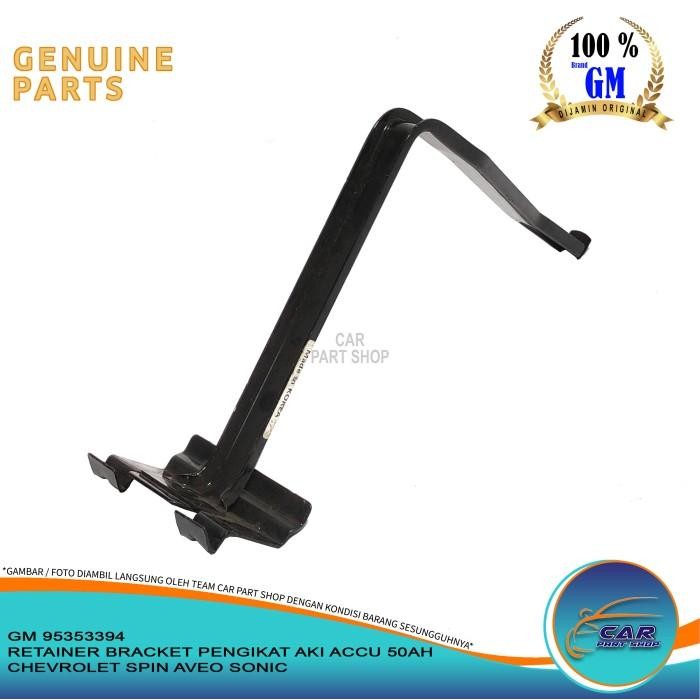 RETAINER BRACKET PENGIKAT AKI ACCU CHEVROLET SPIN AVEO SONIC 50AH