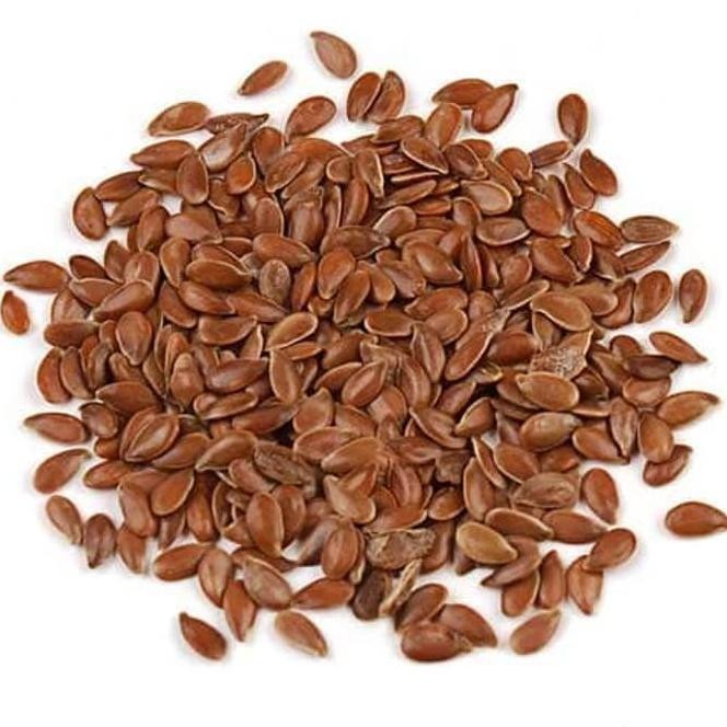 

DISKON Flax Seeds / Natural Brown Flax Seed / Flaxseed 500gram READY STOCK
