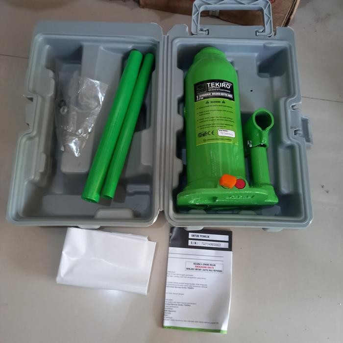 TEKIRO DONGKRAK BOTOL 6 TON HYDRAULIC BOTTLE JACK DONGKRAK MOBIL TEKIRO 6 TON