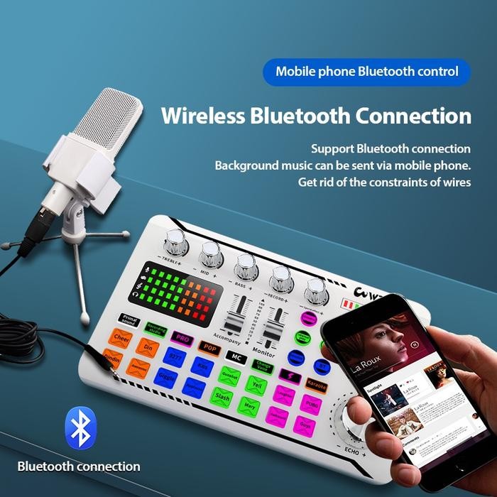 Afud Terang Jaya Mkc Kimiso Soundcard F998 Sound Card Real -Time Card Pc Pc Hybrid Console