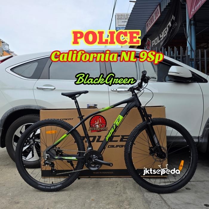 Ready Sepeda MTB POLICE CALIFORNIA 9sp Terlaris