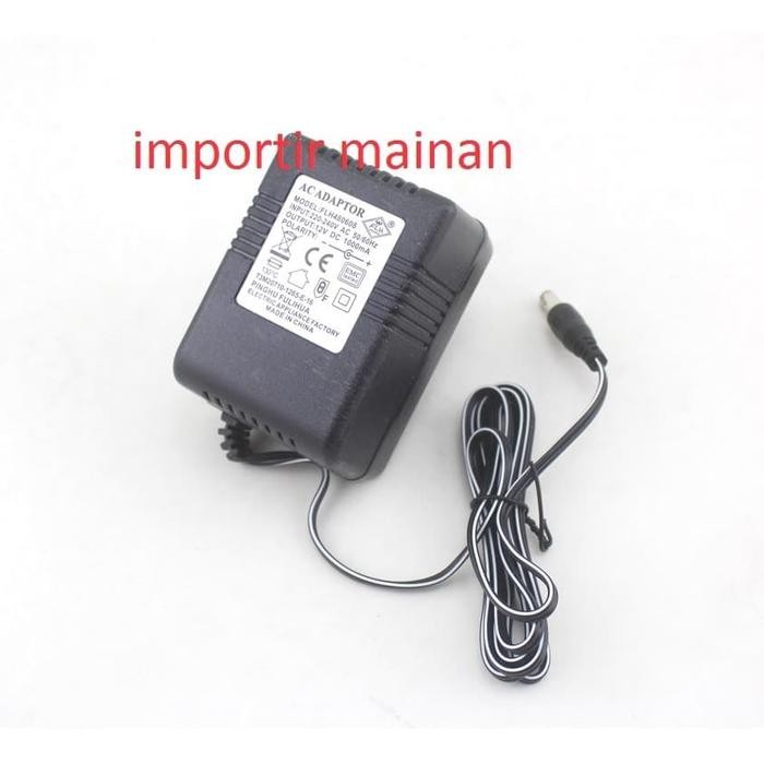 Charger Mobil Aki Anak 12V Kualitas Tinggi Cas Mobilan Aki Flh480608