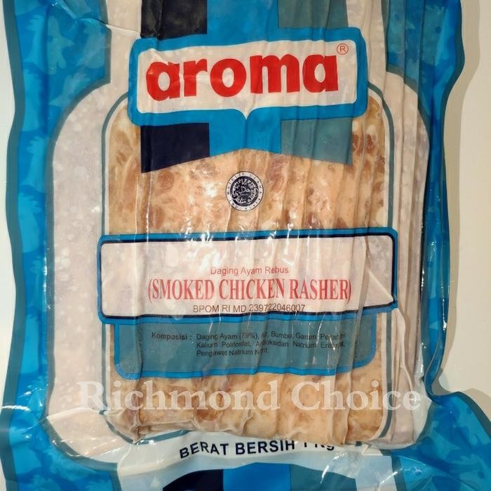 

Pilihan- Smoked Chicken Rasher Aroma 1 Kg