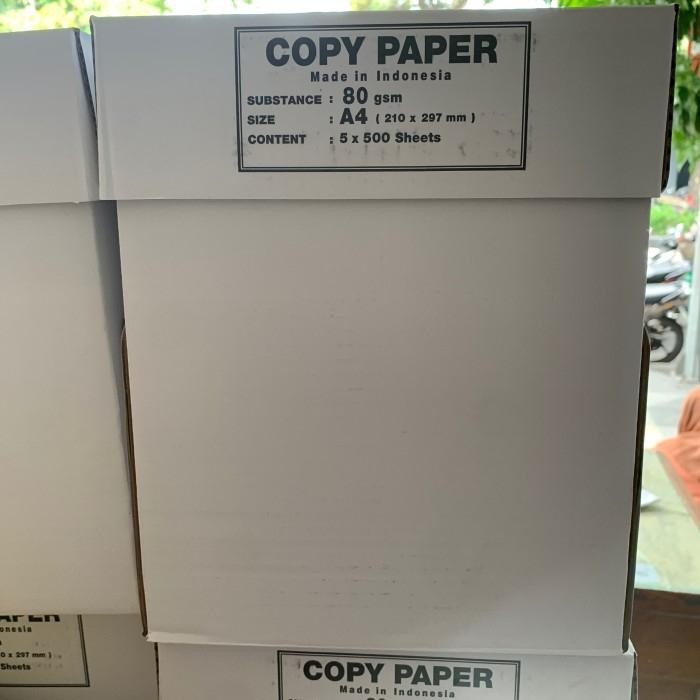 HVS 80 gram / 80gsm A4 COPY PAPER setara harga 70gram 70 gsm
