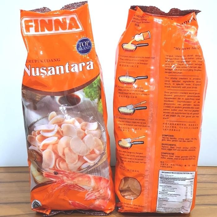 

Pilihan- Kerupuk Udang Finna Nusantara 380Gr