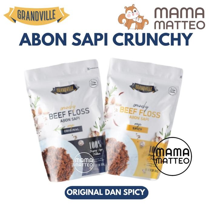 

Pilihan- Grandville Abon Crunchy Sapi Original & Spicy / Grand Ville Beef Floss Grandvile Abon