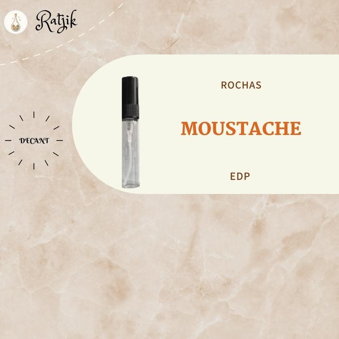 TERMURAH ROCHAS MOUSTACHE EDP FOR MEN TRY SAMPLE SH650