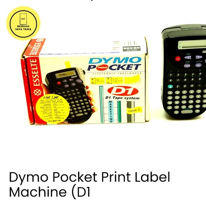 

MESIN DYMO POCKET PRINT LABEL D1 KODE NO 05238 ORIJINAL
