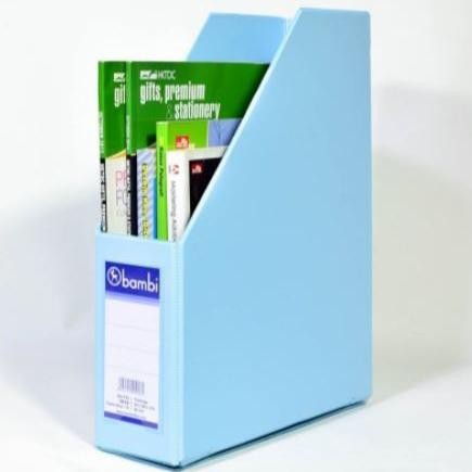 BOX FILE BAMBI MAGAZINE FILE 1013 FC - 18 PASTEL BLUE