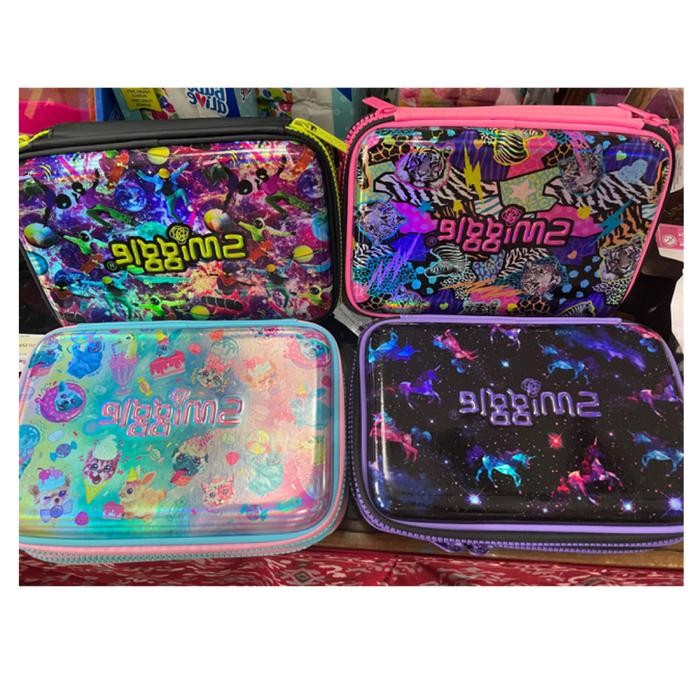 

SMIGGLE PENCIL CASE HARDTOP DOUBLE ZIP UP GALAXY