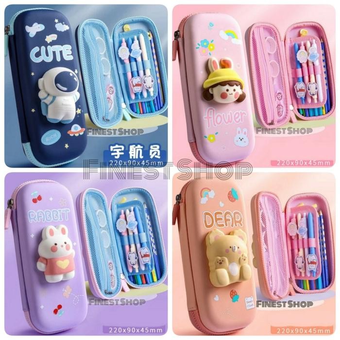 

KOTAK PENSIL SQUISHY 3D PENCIL CASE BONEKA TEMPAT ALAT TULIS SEKOLAH