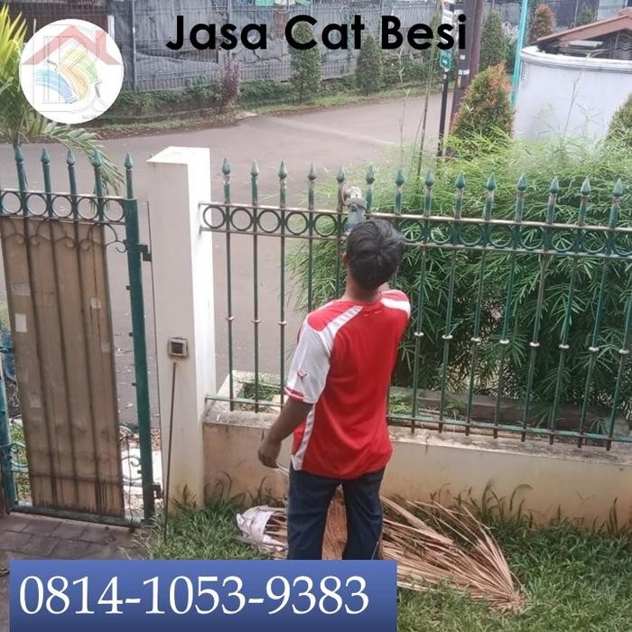 Cat pagar besi tukang cat besi jasa cat pagar jasa cat gerbang