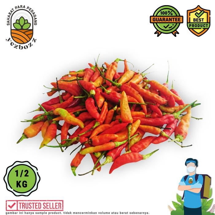 

Pilihan- Cabai Rawit / Cabe Rawit Merah Per 500 Gram