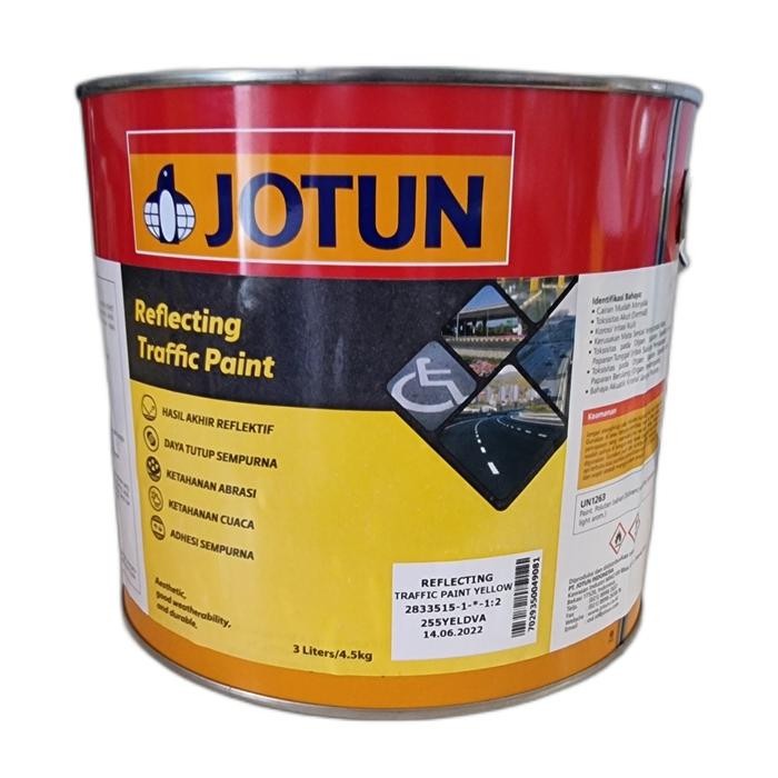 Cat Jotun Traffic Paint Reflektif/Cat Marka Jalan 3 Ltr