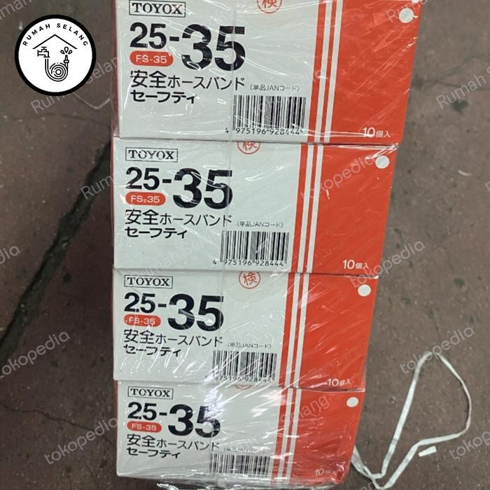 NEW PRODUK KLEM TOYOX FS-35 / KLEM TOYOX STAINLESS STEEL 1 1/4 INCH / KLEM SELANG RESHOP39