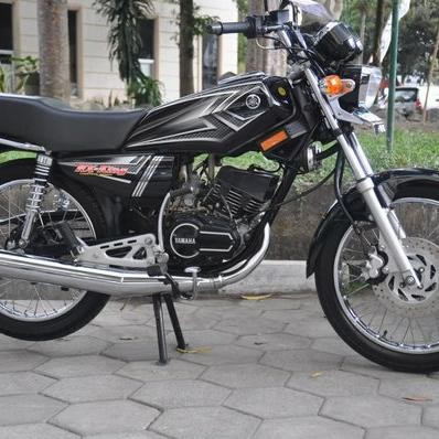 Sticker Tangki Rx King Hitam 2004 Original Bagian Tangki Saja