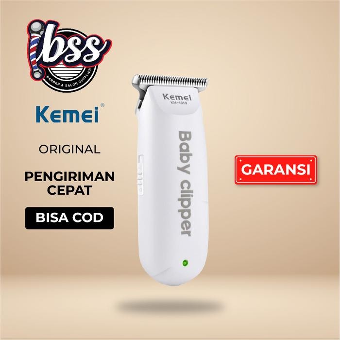 KEMEI BABY CLIPPER KM 1319 & KM 666 - Alat Cukur Rambut Bayi / Mesin Cukur Rambut Bayi / KEMEI