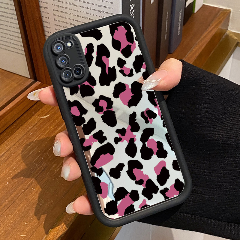 Casing Hp OPPO A52 OPPO A72 OPPO A92 Case Softcase Kesing Motif macan tutul Cesing Cantik silikon ka