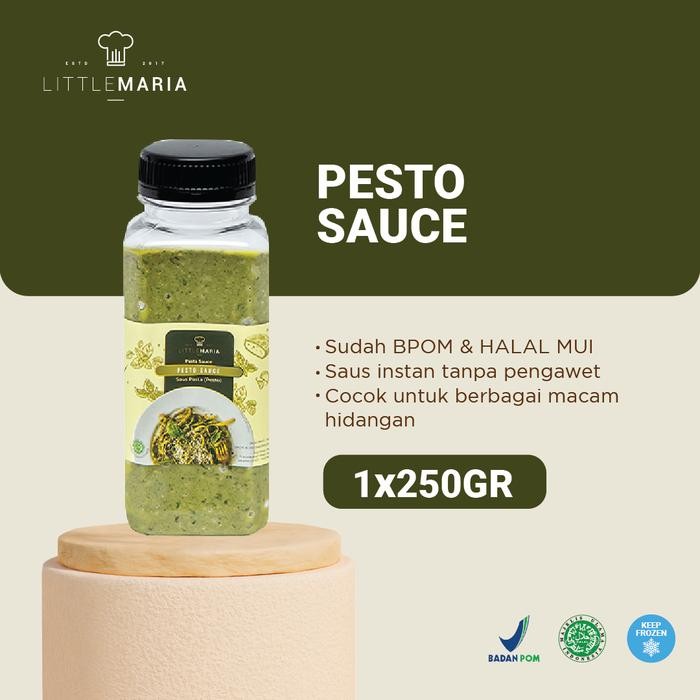 

TERLARIS LittleMaria Pesto Sauce/Saus Pesto 250g 3-5Portions READY STOCK