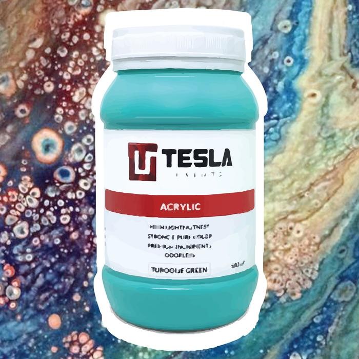 

NEW PRODUK TESLA PAINTS 500ML CAT AKRILIK / ACRYLIC PAINT (PART 2) MAWAR-89