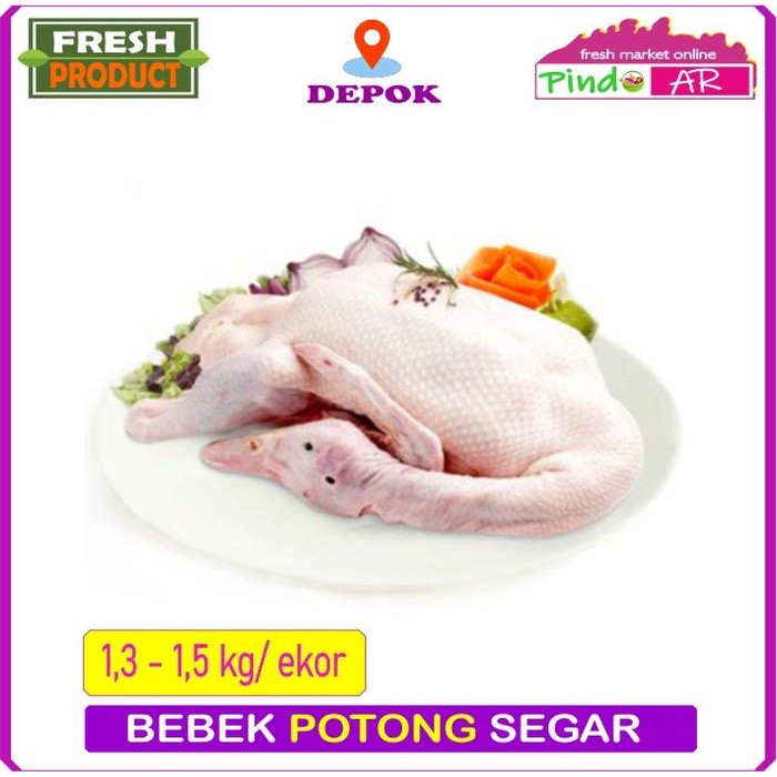 Pilihan- Bebek Potong Dijamin Baru Dan Segar 1 Ekor