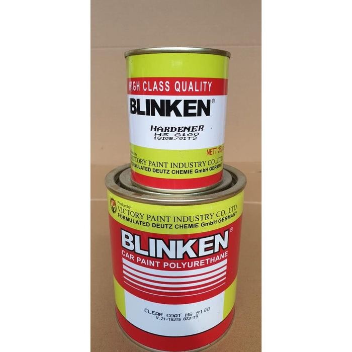 Pilihan- Clear Blinken Hs 8100 / Clear Coat Blinken 8100 + Hardener