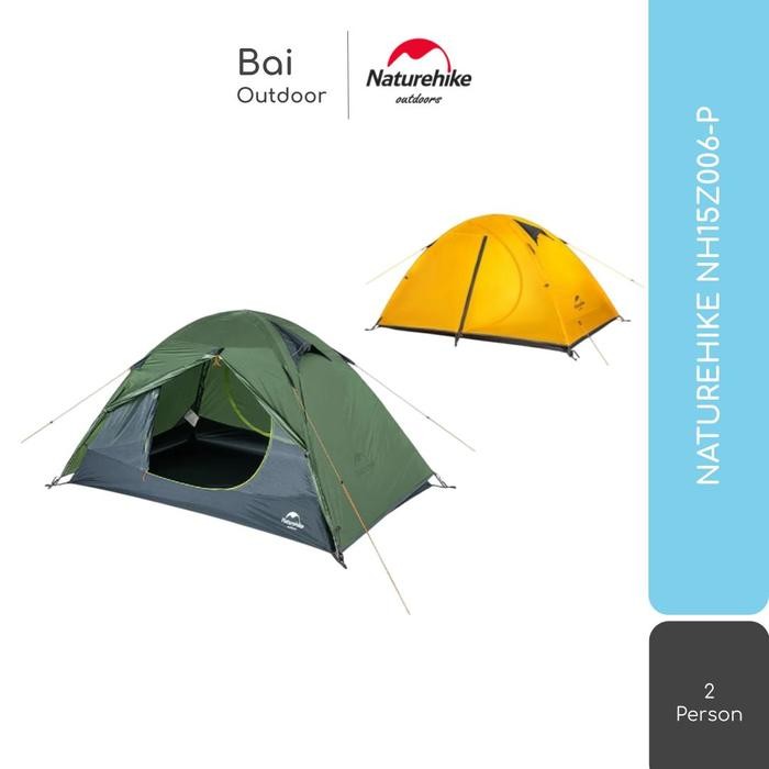 TENDA PROFESSIONAL 2 ORANG 20D NATUREHIKE NH15Z006-P 2P CAMPING