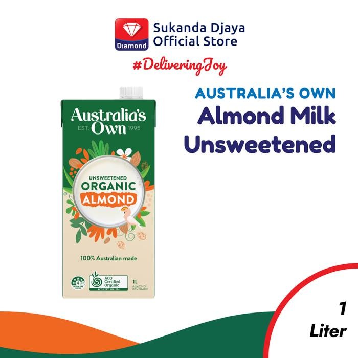 

Pilihan- Australia'S Own Almond Unsweetend Organic Drink 1 L