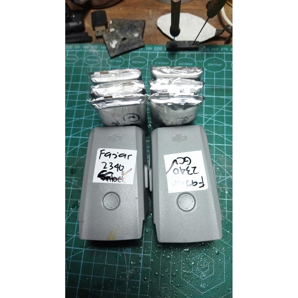 Ganti cell baterai dji air 2