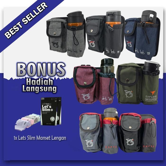 Pilihan- Tas Stang Sepeda Seli Brompton Explore Chpt3 , Dahon , Trifold , Tern