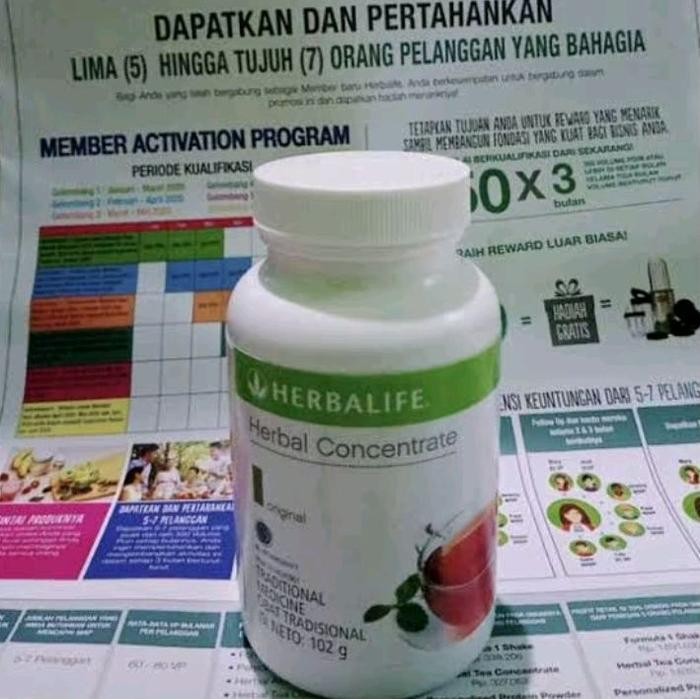 

Teh Hebalife Thermo Original Concentrate - Teh Herbalife Original Minuman Tea Herbal