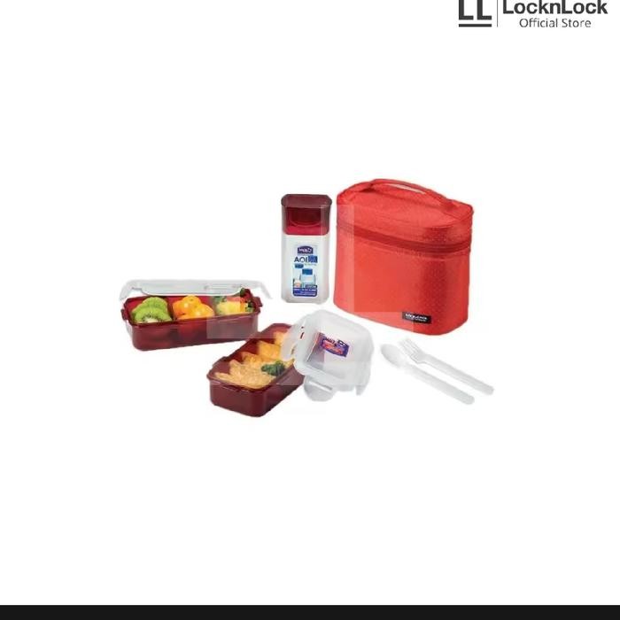 locknlcok lunch bag set free bottle