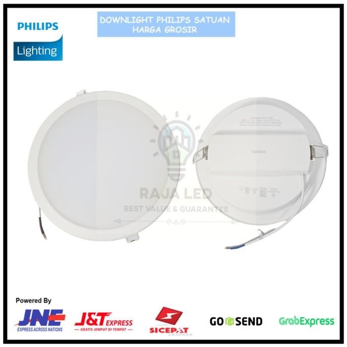 New Lampu Philips Downlight Dn027B G3 12W / 12 Watt 6500K / 4000K 6 Inch Terlariss !!