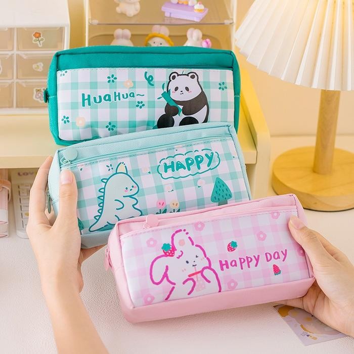 

New KP008 Kotak Pensil/ Kotak Pensil Sekolah Imut Gambar Lucu