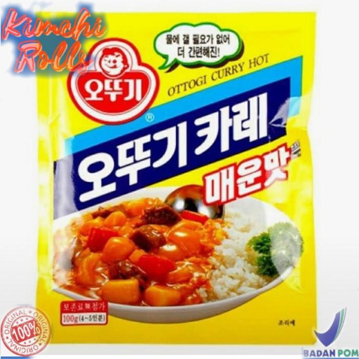 

Stok Baru Ottogi Korean Curry Hot 100 gram