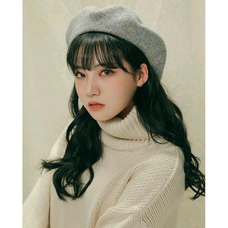 Topi Baret Korea / Baret Cap Korean Style / Topi Pelukis / Topi Seniman Aesthetic
