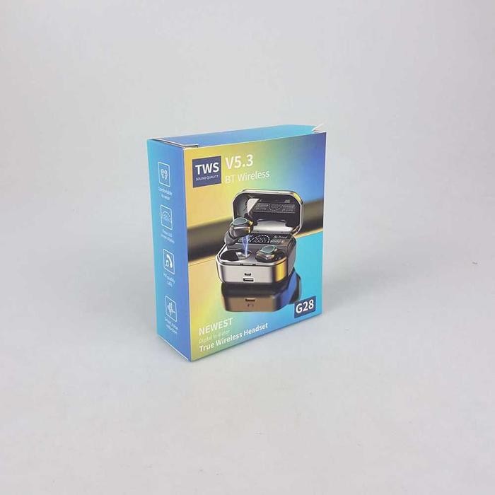 Earphone Tws Blueooth 5.3 With Powerbank Dock 3500 Mah - G28