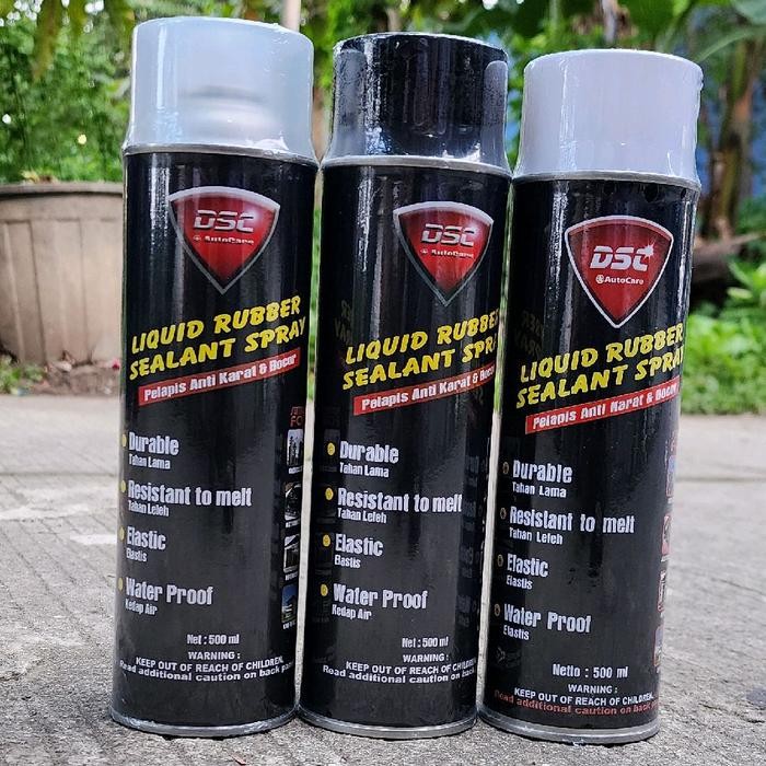 Ready DSC Rubber Sealant Spray Cat Anti Karat / Penambal atap bocor waterproof