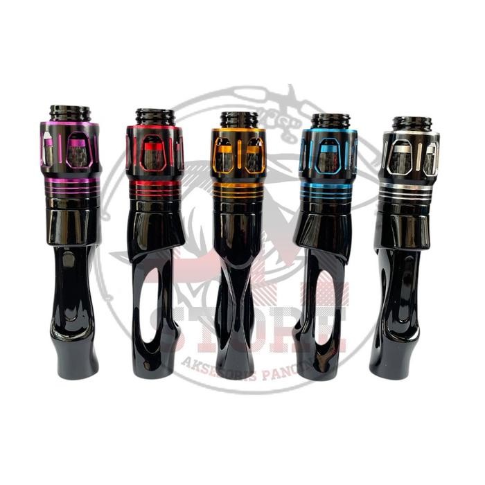 reelseat ovs mahkota glossy - reelseat spinning ul delux - reel seat