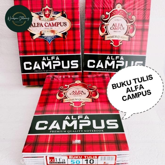 

BUKU TULIS BOXY ALFA CAMPUS 36 LEMBAR / 50 LEMBAR