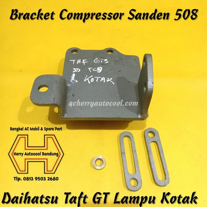 Bracket Compressor Ac Mobil Sanden 508 Daihatsu Taft GTS Lampu Kotak