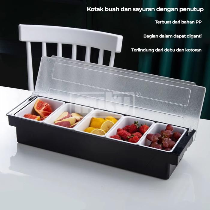 Tempat Bumbu Plastik / Tempat Topping