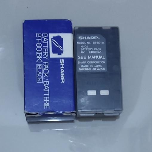 Handycam Sharp Bt-80 Bk Vjv040 2100 Mah Camcorder Battery Second