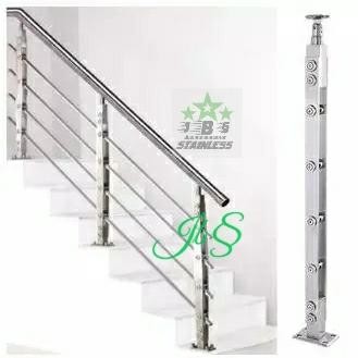Ready Tiang Ralling Tangga stainless pipa 5/8" inchi 201