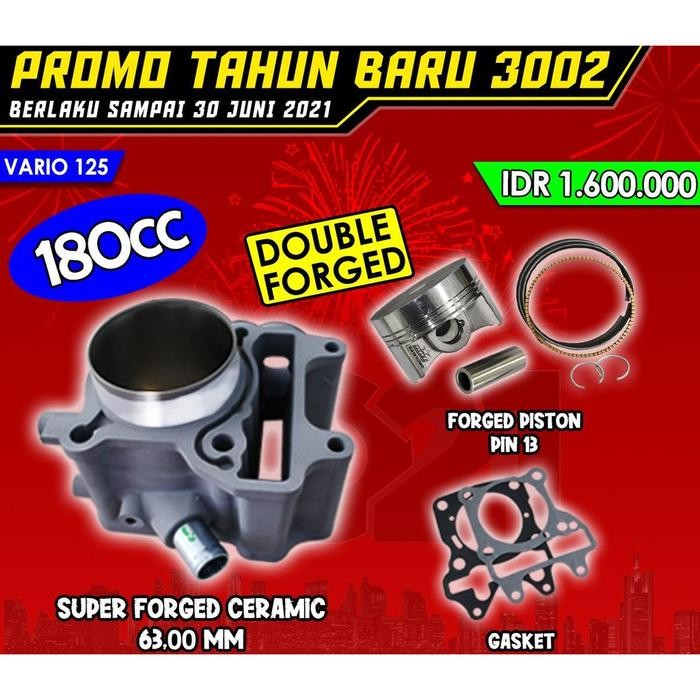 BLOK BORE UP BRT 63 MM VARIO 125 CERAMIC