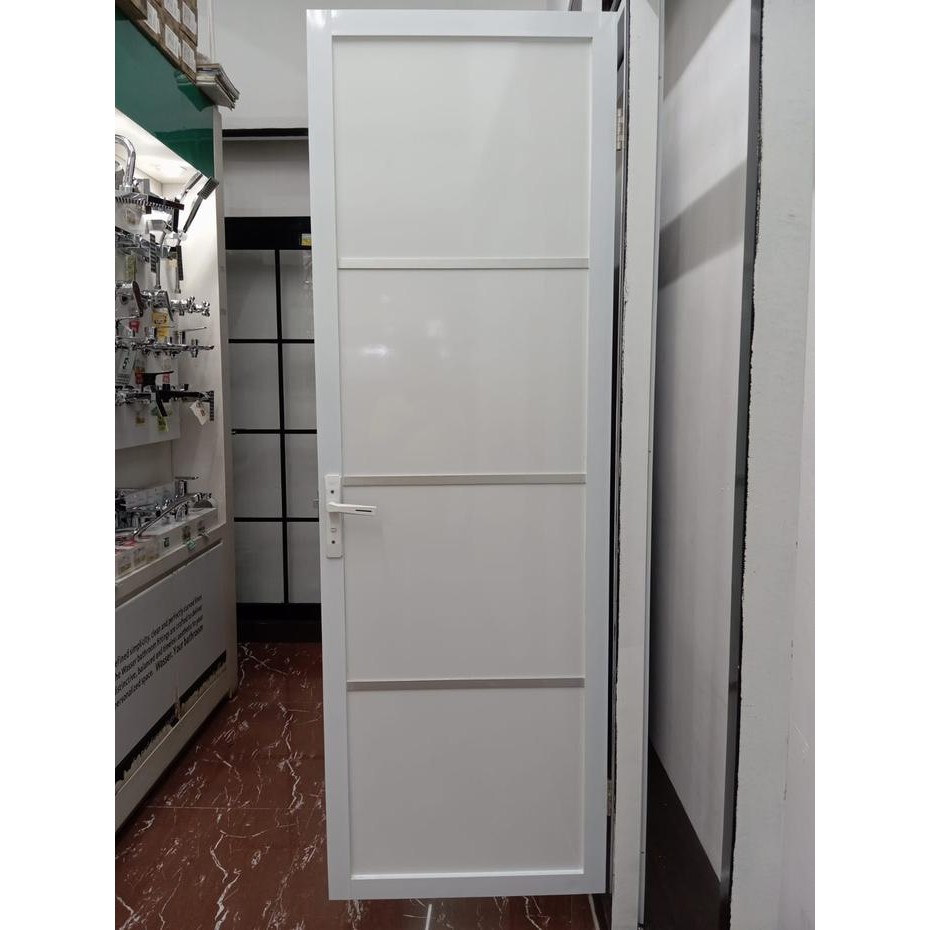 PORTO DOORECO 02 PINTU KAMAR MANDI / KAMAR TIDUR / RUANGAN / PINTU ALUMUNIUM 70X200CM