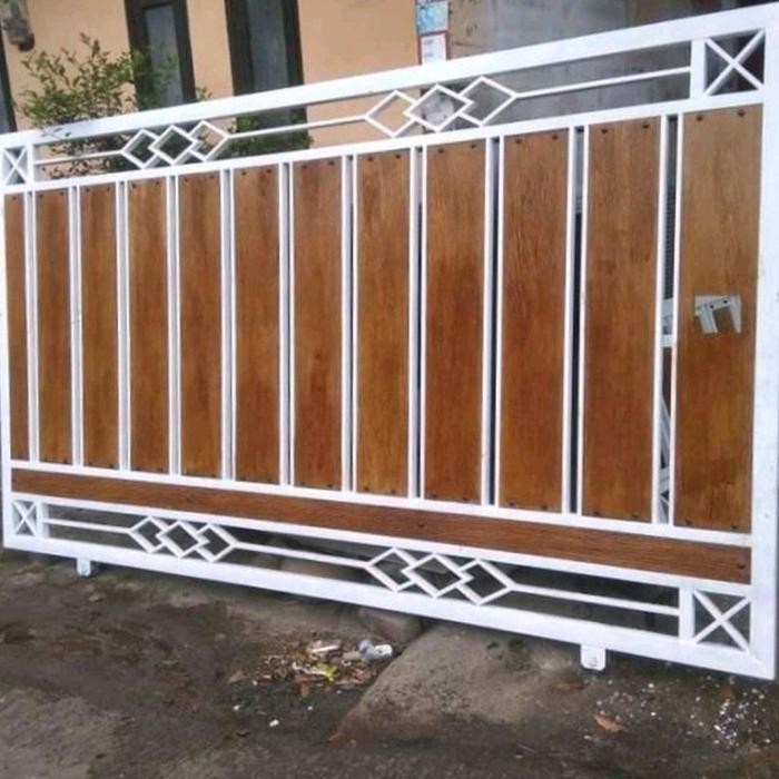 Pintu Pagar Kombinasi GRC