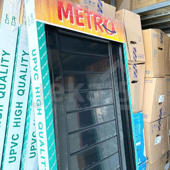 METRO PINTU UPVC FULL PANEL PINTU UPVC KAMAR MANDI