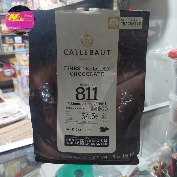 

Callebaut 811 Dark 100 gr Timbangan Khusus Grab & Gojek